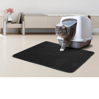 ComfortSoft Cat Litter Mat Mess Free  Hassle-Free Clean-Up